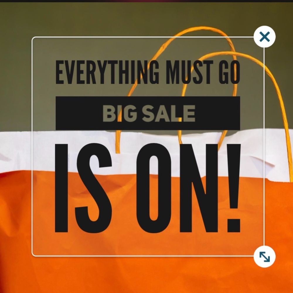 Huge sale!!
